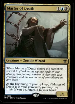 1x Master of Death - Commander: Murders at Karlov Manor - NM - MTG - Image 1