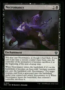 1x Necromancy - Commander: Murders at Karlov Manor - NM - MTG - Image 1