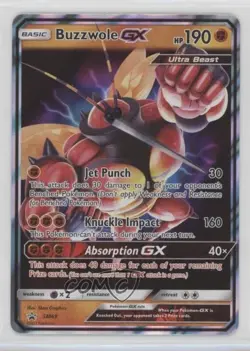 Buzzwole GX Pokemon Sun & Moon Black Star Promo #SM69 - Image 1