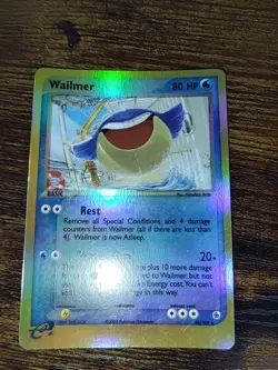 Pokemon Wailmer EX Ruby and Sapphire 48/109 Reverse Holo - Image 2