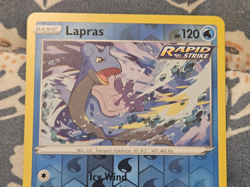 Lapras Reverse Holo 054/264 SWSH Fusion Strike Pokemon - Image 3