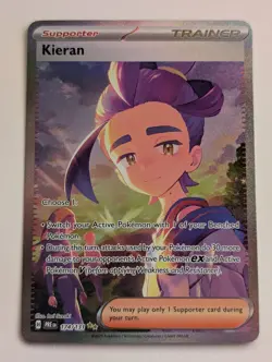 Kieran Sir 174/131 Prismatic Evolutions Special Illustration Rare Pokemon VLP - Image 1