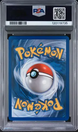 2007 POKEMON EX POWER KEEPERS MACHOP #53/108 REVERSE STAMPED HOLO PSA 9 MINT - Image 2