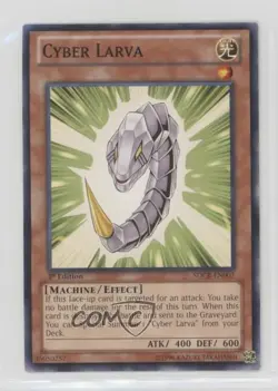Cyber Larva 1st Ed. YuGiOh Dragon Revolution Structure Deck #SDCR-EN007 - Image 1