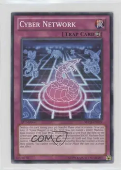 Cyber Network 1st Ed. YuGiOh Dragon Revolution Structure Deck #SDCR-EN029 - Image 1