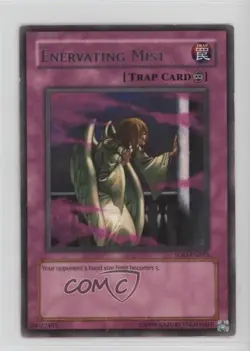 R - Enervating Mist Unlimited YuGiOh Soul of the Duelist #SOD-EN053 2004 - Image 1