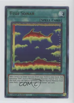 Fish Sonar 1st Ed. YuGiOh Legendary Duelists: Duels from the Deep #LED9-EN020 - Image 1