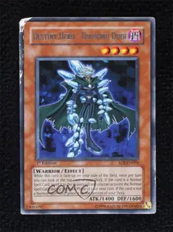 R - Destiny HERO Diamond Dude 1st Ed. YuGiOh Enemy of Justice #EOJ-EN003 READ - Image 1