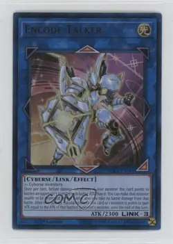 Encode Talker (UR) 1st Ed. YuGiOh Cyberse Link Structure Deck #SDCL-EN041 - Image 1