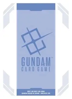 Bandai Gundam Card Game - Official Card Sleeves 01 Gundam Card Game Logo 70 Slee - Image 1