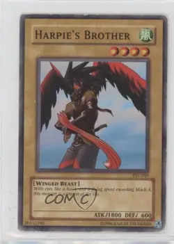 Harpie's Brother (Sky Scout) Unlimited YuGiOh Pharaoh's Servant #PSV-049 2002 - Image 1
