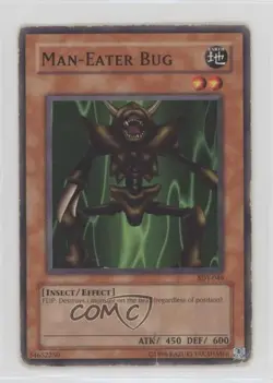Man-Eater Bug Unlimited YuGiOh Starter Deck Yugi #SDY-046 2002 - Image 1