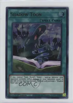 Shadow Toon 1st Ed. YuGiOh Dragons of Legend: The Complete Series #DLCS-EN076 - Image 1