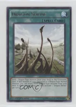 Dragon Shrine 1st Ed. YuGiOh Duelist Pack: Rivals of the Pharoah #DPRP-EN029 - Image 1