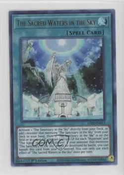 The Sacred Waters in Sky Ultra Rare 1st Ed. YuGiOh Ghosts From Past: 2nd Hauntg - Image 1