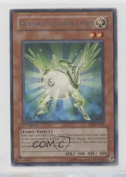 R - Herald of Green Light 1st Ed. YuGiOh Enemy Justice #EOJ-EN018 2006 - Image 1