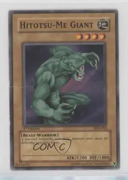 Hitotsu-Me Giant 1st Ed. YuGiOh Starter Deck Kaiba #SDK-002 2002 READ - Image 1