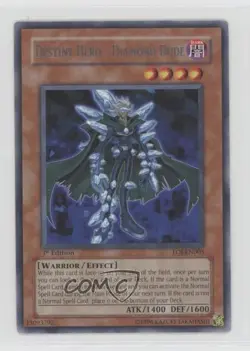 R - Destiny HERO - Diamond Dude 1st Ed. YuGiOh Enemy of Justice #EOJ-EN003 2006 - Image 1