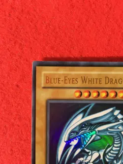 Yugioh Card Game Blue-Eyes White Dragon SDK-001 Sleeve Storage Collection Duel - Image 2