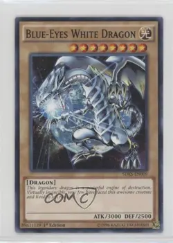 Blue-Eyes White Dragon 1st Ed. YuGiOh Structure Deck: Seto Kaiba #SDKS-EN009 - Image 1