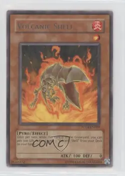 R - Volcanic Shell Unlimited YuGiOh Force of the Breaker #FOTB-EN009 2007 - Image 1
