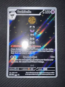 Pokemon Gothitelle SVP 211 Black Star Promo Card White Flare NM/M - Image 1