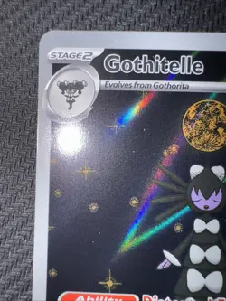 Pokemon Gothitelle SVP 211 Black Star Promo Card White Flare NM/M - Image 2