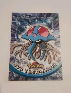 Blue Logo topps Pokemon TV Animation Edition Series 1 #73 Tentacruel Card Mint - Image 1