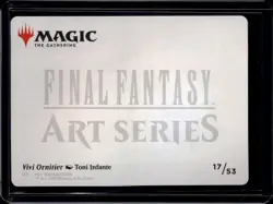 Vivi Ornitier - 17 - Art Card - FIN - NM - MTG Magic The Gathering - Image 2