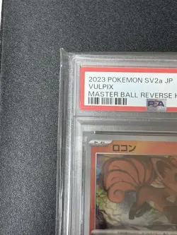Pokemon Card PSA10 Vulpix SV2a 037/165 Master Ball Rare 2023 Japanese - Image 2