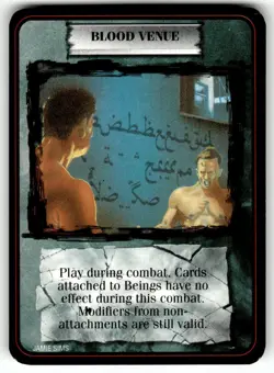 1995 Kult Reality is a Lie! Trading card game - BLOOD VENUE - Image 1