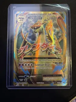 Pokemon TCG M Charizard EX 101/108 Full Art Ultra Rare XY Evolutions Card - Image 1