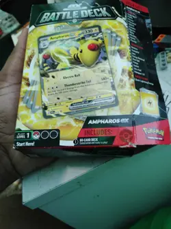 Pokemon TCG ex Battle Deck - Ampharos ex! 60 Card Deck! Factory Sealed! NM/M! - Image 1