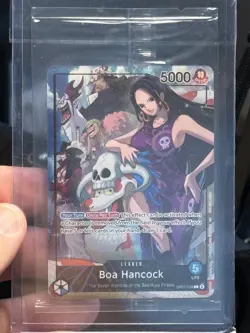 Boa Hancock One Piece TCG Promotion Card - OP07-038 Foil - PSA Magazine Variant - Image 1
