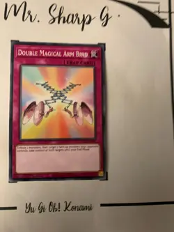 DOUBLE MAGICAL ARM BIND - 1st EDITION DLCS-EN066 ENGLISH Yu-Gi-Oh! CARD COMMON - Image 2