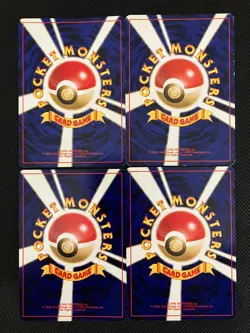 Vintage Japanese Pokemon Card Lot of 4 - Slowking, Slowpoke, Misdreavus, Unown - Image 2