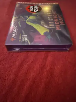 MTG Innistrad Midnight Hunt Collector Booster Box New Sealed. One 15 card Pack. - Image 2