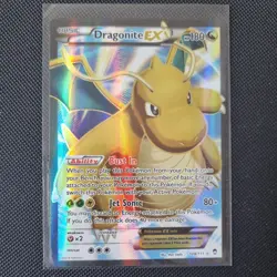 Dragonite EX 108/111 Furious Fists Full Art Ultra Rare Pokemon Card - Image 1