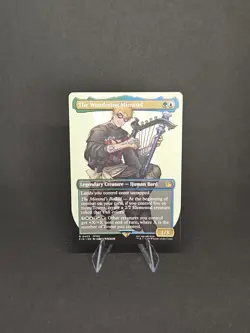 Magic MTG Final Fantasy The Wandering Minstrel #403 *NON-FOIL* Borderless Rare - Image 1