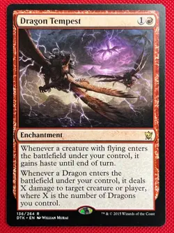 MTG 1X Dragon Tempest X1 Dragons of Tarkir Magic - NM - Image 1