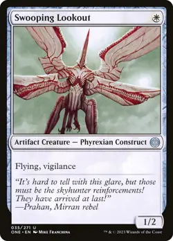 🧙Swooping Lookout U 035/271 FOIL ONE Phyrexia All Will Be One MTG - Image 1