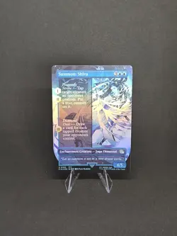 Summon: Shiva (Borderless) (FOIL) ✅ Final Fantasy ✅ Magic (mtg) - Image 1