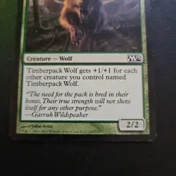 Magic the Gathering MTG Timberpack Wolf (194) Magic 2013 LP TCG CCG - Image 3