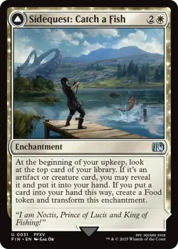 MTG Foil - Sidequest: Catch a Fish - 31 / NM / Japanese - Image 1