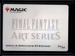 Hydaelyn. The Mothercrystal - 34 - Gold Signature - Art Card - FIN - NM - MTG - Image 2
