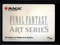 The Emperor Of Palamecia - 13 - Art Card - FIN - NM - MTG - Image 2