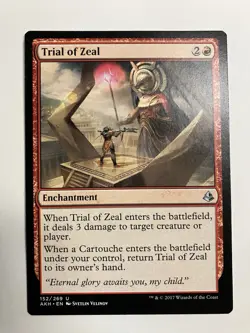 Trial of Zeal Amonkhet 152/269 MTG Magic The Gathering D5669* NM - Image 1