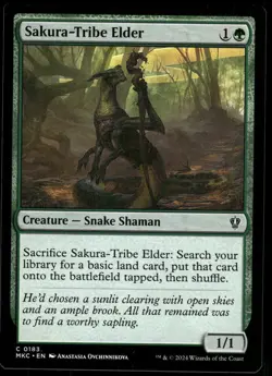 1x Sakura-Tribe Elder - Commander: Murders at Karlov Manor - NM - MTG - Image 1
