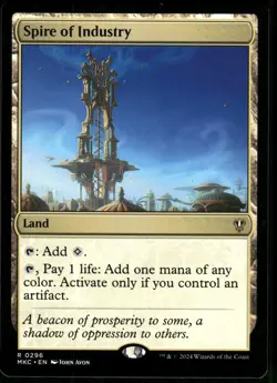 1x Spire of Industry - Commander: Murders at Karlov Manor - NM - MTG - Image 1