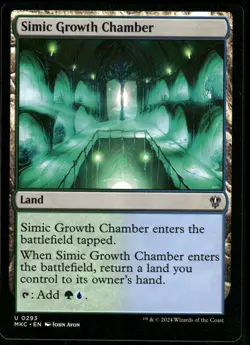 1x Simic Growth Chamber - Commander: Murders at Karlov Manor - NM - MTG - Image 1
